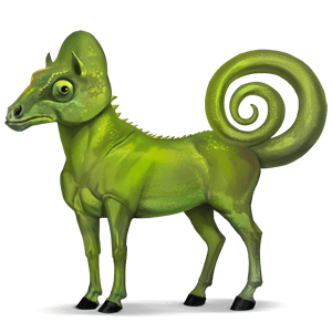 cheval sauvage caméléon