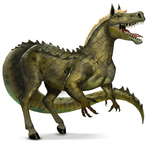 cheval sauvage crocodile