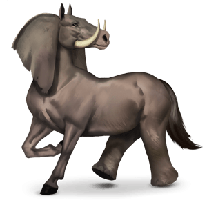cheval sauvage Éléphant