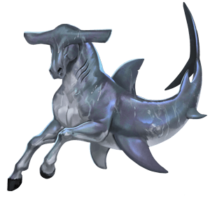 cheval sauvage requin-marteau