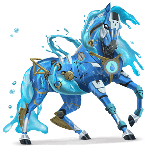 cheval divin water power