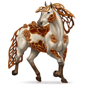 cheval divin morille