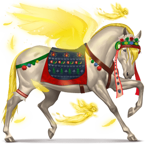 cheval divin veselé vánoce